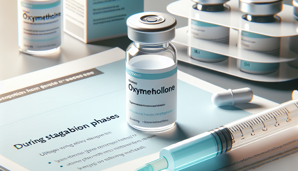 Cómo usar Oximetolona inyectable en fases de estancamiento