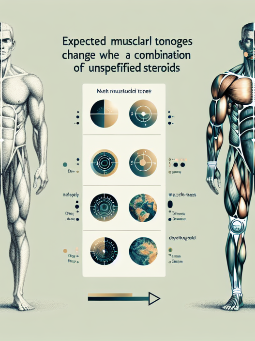 Qué cambios esperar en el tono muscular con Mezcla de esteroides