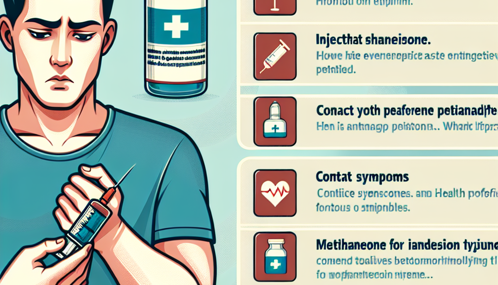 Qué hacer si experimentas dolor al usar Methandienone inyectables