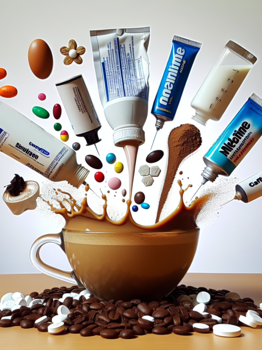 ¿Qué pasa al mezclar Metandienona con cafeína?