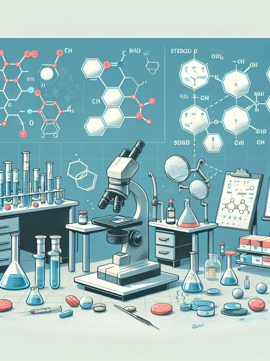 Test de laboratorio tras ciclo con Mezcla de esteroides