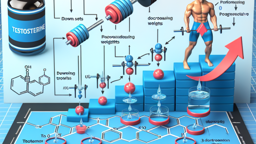 Cómo combinar Suspensión acuosa de testosterona con series descendentes