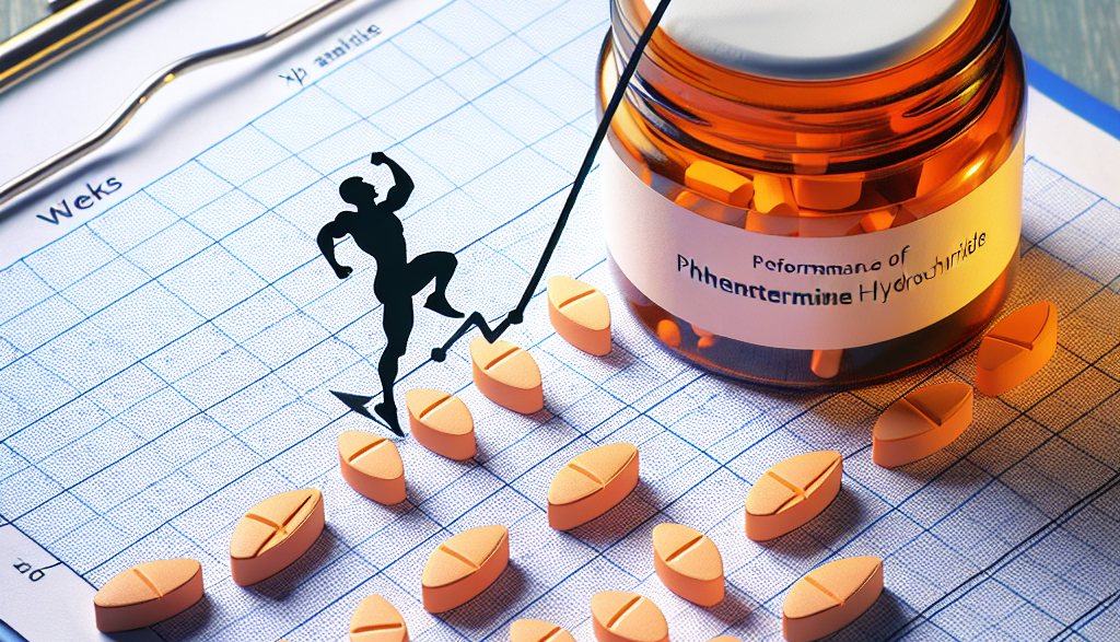 Cómo evoluciona el rendimiento semana a semana con Phentermine Hydrochlorid
