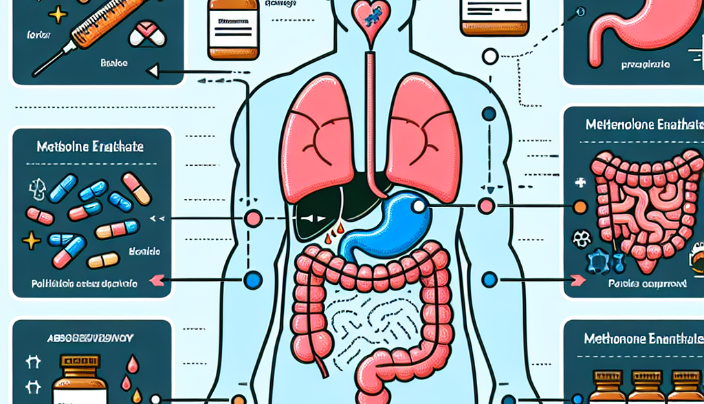 Cómo mantener el sistema digestivo sano con Enantato de metenolona