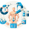 Cuánto líquido se retiene usando Inyección de estanozolol