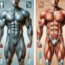 Diferencias entre resultados físicos y estéticos con Inyección de estanozolol