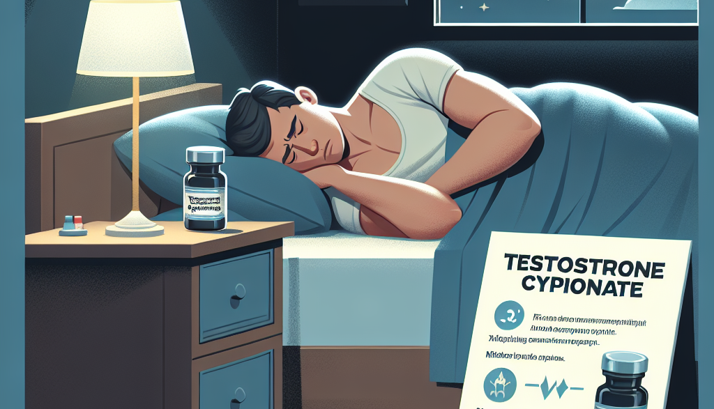 Qué hacer si Cipionato de testosterona interrumpe tu patrón de sueño