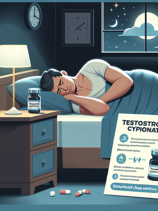 Qué hacer si Cipionato de testosterona interrumpe tu patrón de sueño