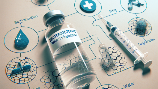 Agua bacteriostática para inyección y riesgos de deshidratación