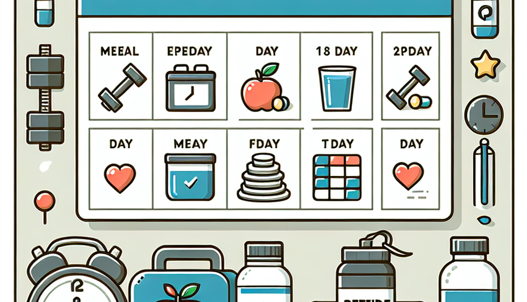 Cómo ajustar tu split semanal al usar Preparados de péptidos