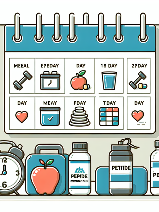 Cómo ajustar tu split semanal al usar Preparados de péptidos