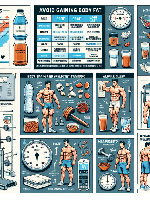 Cómo evitar subir grasa corporal con Preparativos para ganar masa muscular