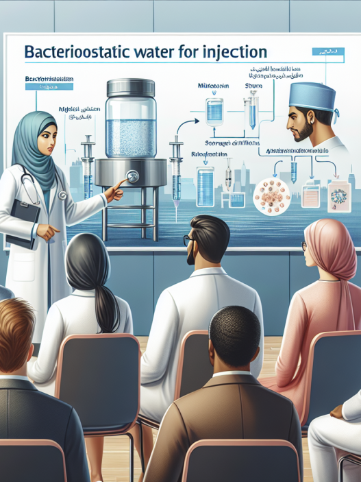Cómo explicar a tu entorno el uso de Agua bacteriostática para inyección sin tabú