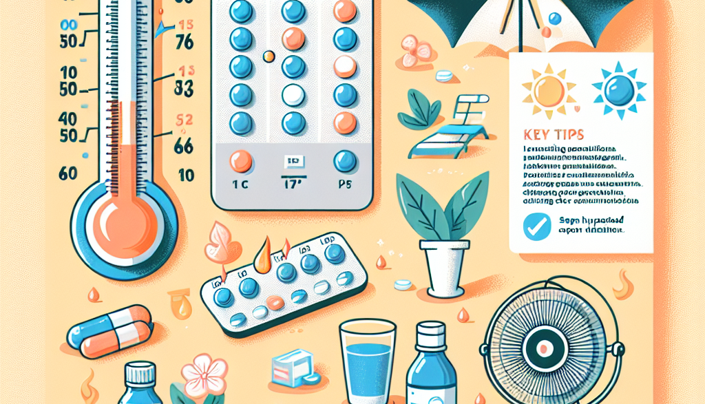 Consejos para usar Letrozol en calor extremo