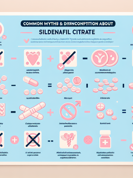 Mitos comunes sobre Sildenafil Citrate (Viagra generic)