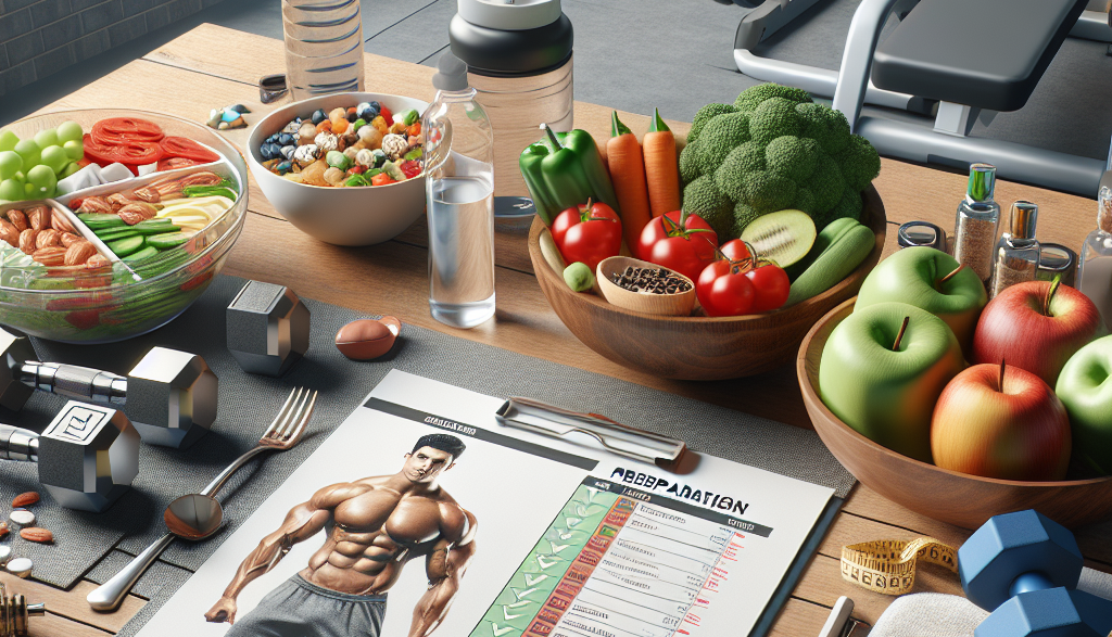 Preparativos para ganar masa muscular y cambios en la composición corporal