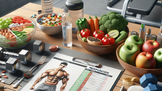 Preparativos para ganar masa muscular y cambios en la composición corporal