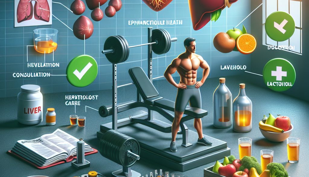 Preparativos para ganar masa muscular y salud hepática: riesgos y cuidados