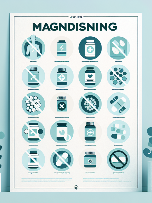 Qué suplementos debes evitar al tomar Magnesium