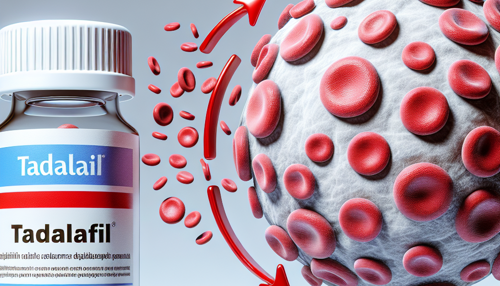 Tadalafil y aumento de glóbulos rojos