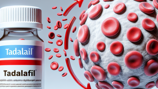 Tadalafil y aumento de glóbulos rojos