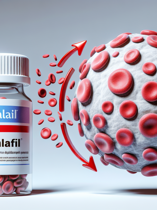Tadalafil y aumento de glóbulos rojos