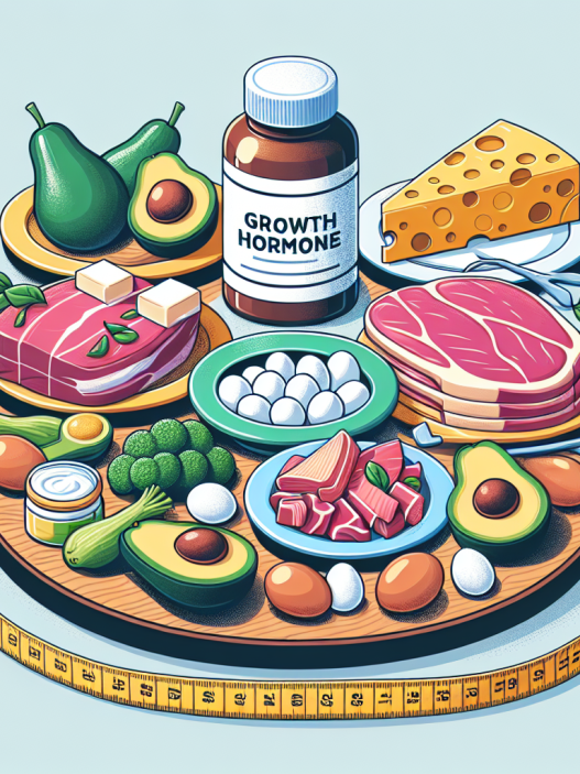 Uso de Hormona del crecimiento con dieta cetogénica