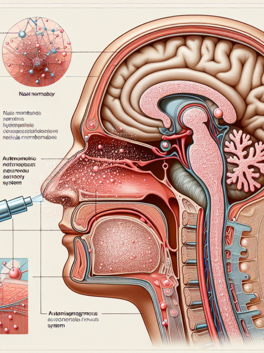 Cómo afecta Aerosoles nasales al sistema nervioso autónomo