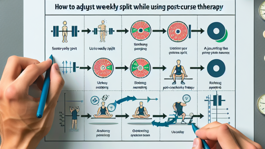 Cómo ajustar tu split semanal al usar Terapia posterior al curso