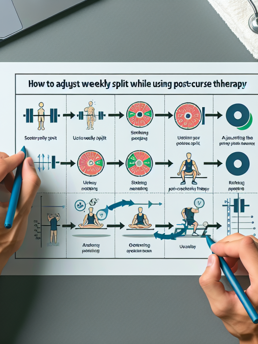 Cómo ajustar tu split semanal al usar Terapia posterior al curso