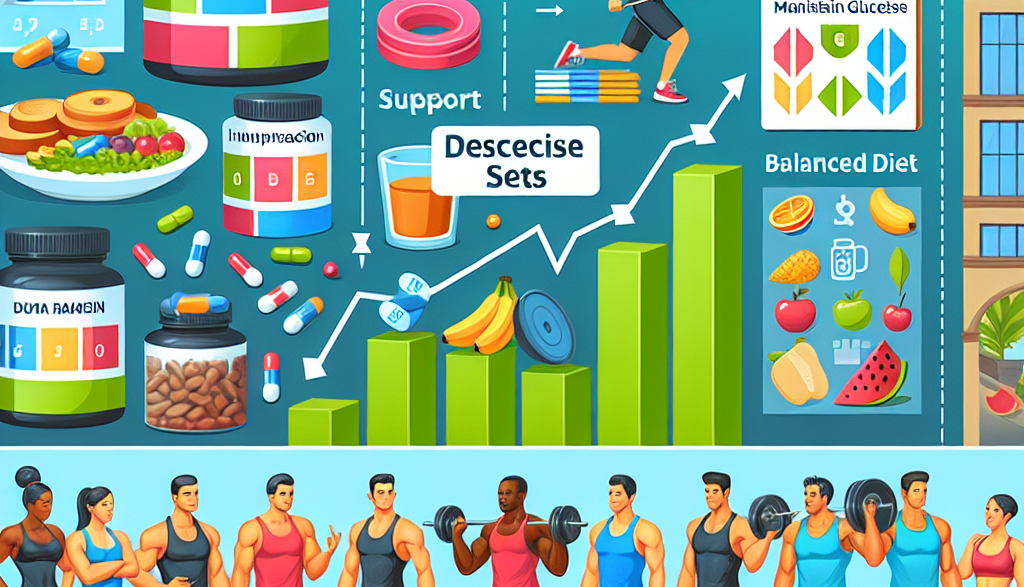 Cómo combinar Apoyo a la glucosa con series descendentes