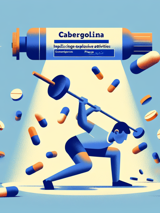Cómo influye Cabergolina en actividades explosivas