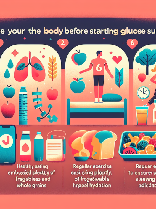 Cómo preparar el cuerpo antes de comenzar Apoyo a la glucosa