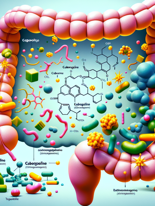 Cómo reacciona la microbiota intestinal a Cabergolina