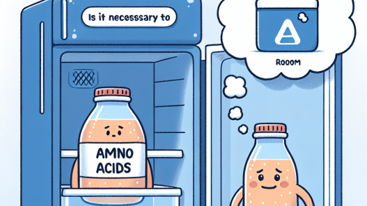 ¿Es necesario refrigerar Aminoácidos?