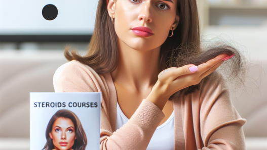 ¿Puede Cursos de esteroides para mujeres causar caída del cabello?