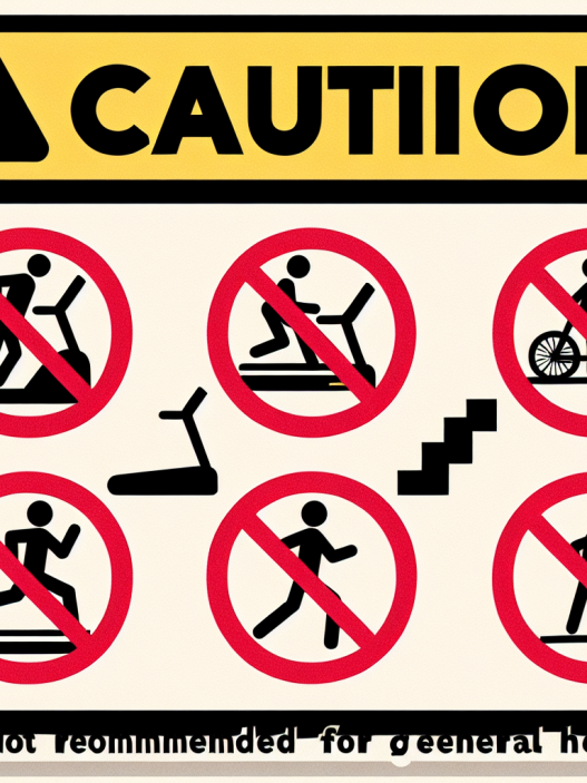 ¿Qué formas de cardio no se recomiendan con Salud general?