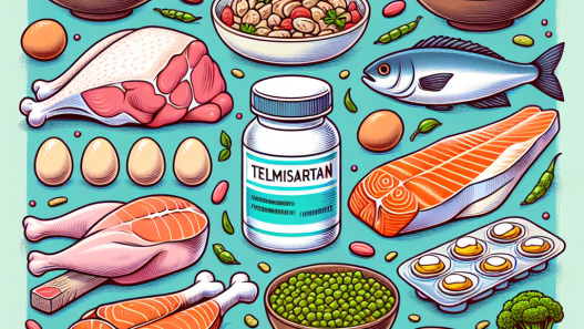 Qué tipo de proteína combinar con Telmisartan