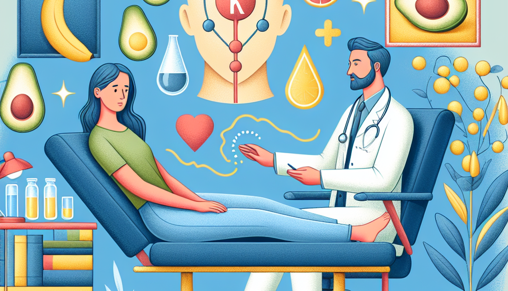 Terapia posterior al curso y retención de potasio