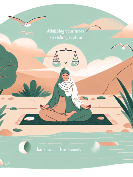 Cómo adaptar tu rutina de estiramientos con Estrés y equilibrio hormonal