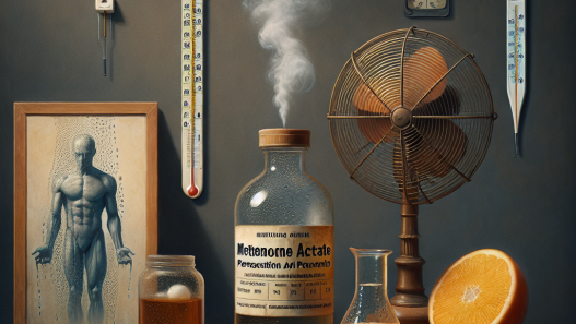 Acetato de metenolona y sudoración: cambios y termorregulación