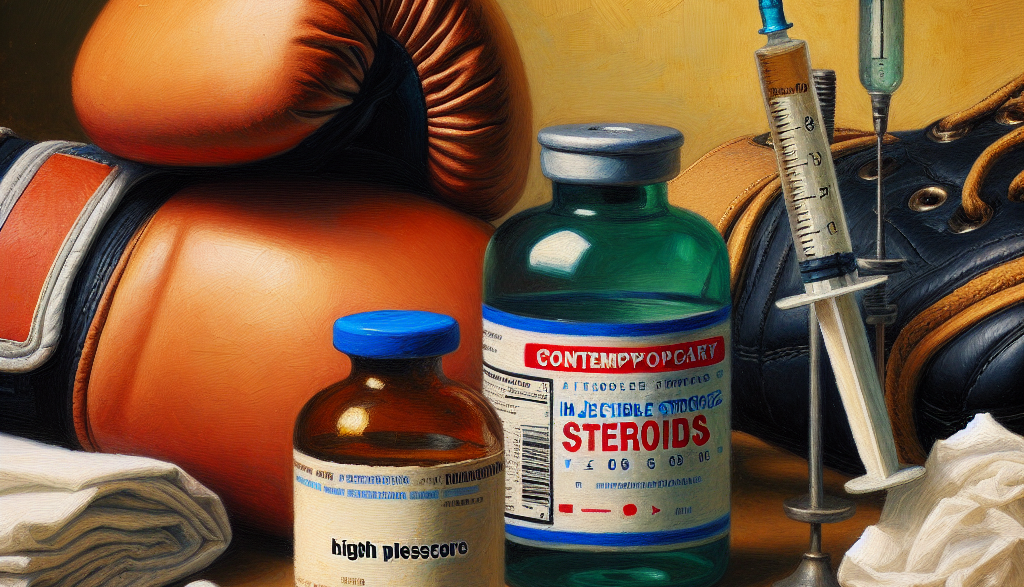 Esteroides inyectables y combate: cuidado con la presión arterial