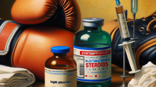 Esteroides inyectables y combate: cuidado con la presión arterial